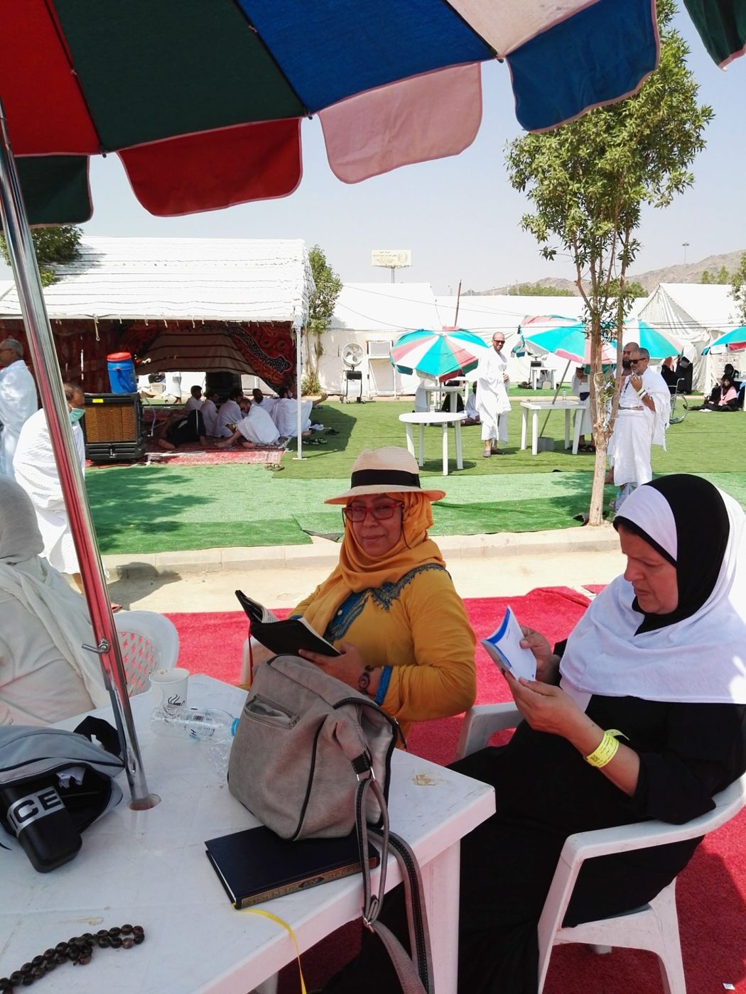 Arabie saoudite – Au camp d'Arafat (Hajj)